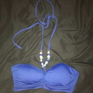 RALPH LAUREN beaded bikini top